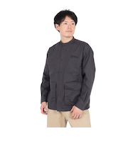 ジャックウルフスキン（JackWolfskin）コットニー ノーカラーシャツジャケット A63219-6350