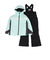 フェニックス（PHENIX）ジュニア カーブラインスリーブス ツーピース 上下セット ESG242P93 PALE BLUE