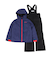 フェニックス（PHENIX）ジュニア プレーイングインザスノー ツーピース 上下セット ESB242P84 NAVY