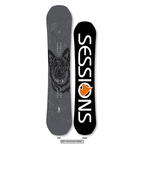 セッションズ（SESSIONS）スノーボード板 24-25 AWESOME REO 24100271 GRY