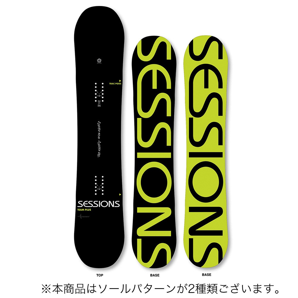 セッションズ（SESSIONS）スノーボード板 24-25 TEAM PLUS 24100265  BLK｜ヴィクトリアサーフアンドスノーの通販｜&mall（アンドモール）三井ショッピングパーク公式通販