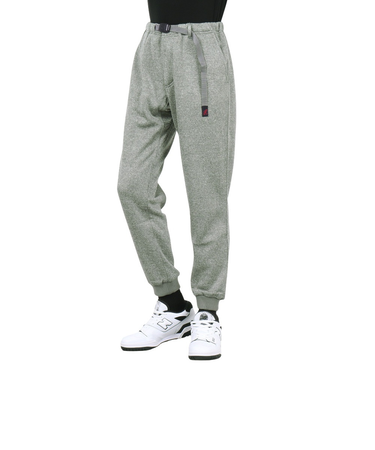 ボンディングニットフリースナローリブパンツ G2FU-P018 HEATHER GREY