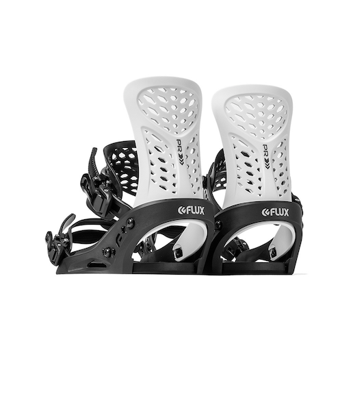 FLUX PR ホワイトSサイズ スノーボードビンディング 【公式通販】