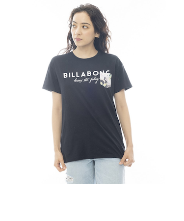 ビラボン（BILLABONG）BOY FIT ポケット付き 半袖Tシャツ BF013203 BLK