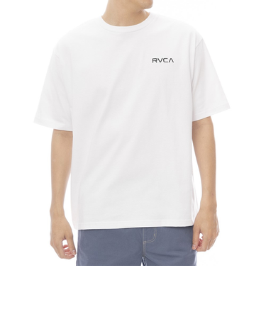 ルーカ（RVCA）PALM BOX 半袖Tシャツ BF041250 WHT