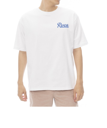 ルーカ（RVCA）SCRIPT SEALED 半袖Tシャツ BF041254 WHT