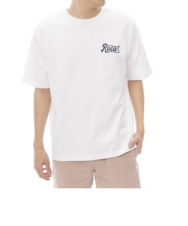 ルーカ（RVCA）PEN SCRIPT 半袖Tシャツ BF041253 WHT