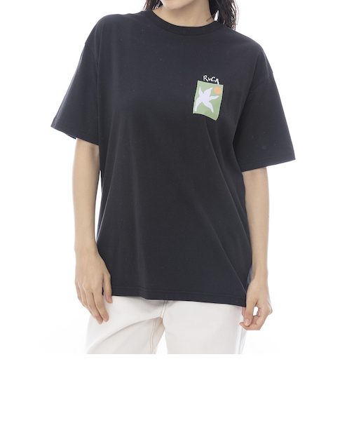 ルーカ（RVCA）LOOSE FIT 半袖Tシャツ BF043216 BLK