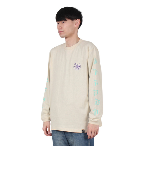 ゴースローキャラバン（GOSLOWCARAVAN）FULL MOON TOUR 長袖Tシャツ 341904 IVY