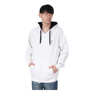 エアボーン（ARBN）ジップ フーディー AB2024FWM-APP413WHT