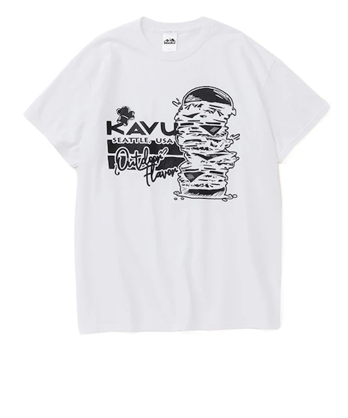 バーガー 半袖Tシャツ 19822255 ホワイト