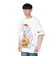 ゴースローキャラバン（GOSLOWCARAVAN）味噌ピーチキンバーガーゾウ ビッグ Tシャツ 341963 WHT