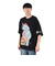 ゴースローキャラバン（GOSLOWCARAVAN）味噌ピーチキンバーガーゾウ ビッグ Tシャツ 341963 BLK