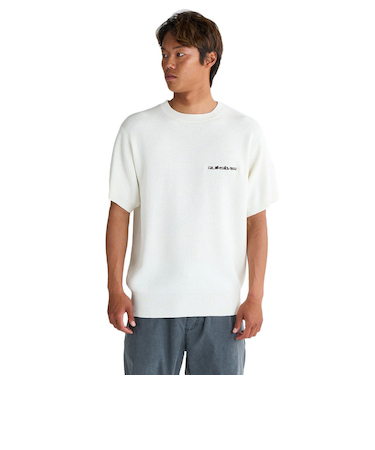 クイックシルバー（Quiksilver）DISCONNECT MALL ST 半袖プルオーバー 25SPQST251020WHT