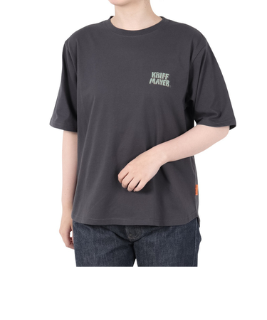 クリフメイヤー（KRIFF MAYER）クリフラビットプリントTシャツ W2447830 17 CHARCOAL