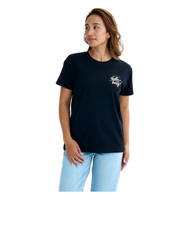ビラボン（BILLABONG）スクエア ロゴ BOYFIT 半袖Tシャツ BF01C201 BLK