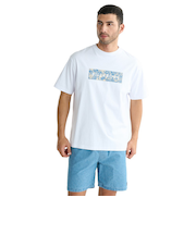 ビラボン（BILLABONG）UNITED ロゴ半袖Tシャツ BF01A206 WHT