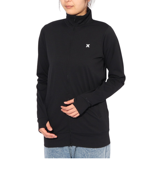 ハーレー（HURLEY）ラッシュガード 長袖 ファントム グラフィック ジャケット 24WRG2320029-BLK