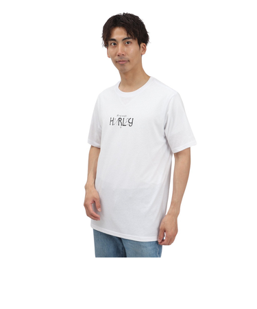 ハーレー（HURLEY）CURVEY ショートスリーブTシャツ MCSS251048-WHT