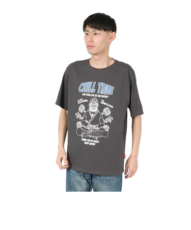 クリフメイヤー（KRIFF MAYER）ウェットプロテクトTシャツ ゲーム 2447819 17 CHARCOAL グレー 冷感 速乾