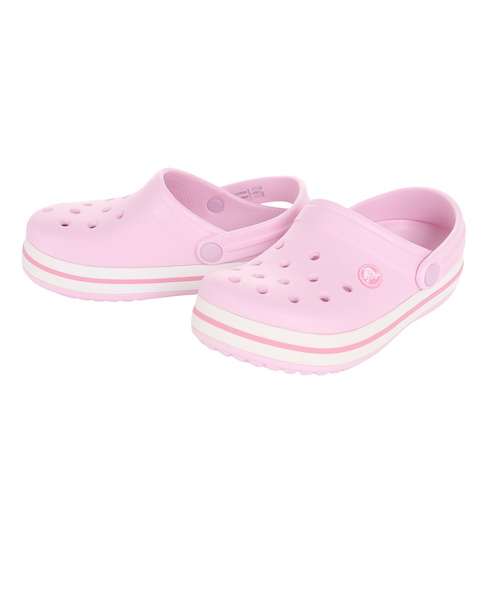 ピンククロックス クロックス（crocs）（キッズ）ジュニアサンダル クロックバンド