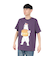 ゴースローキャラバン（GOSLOWCARAVAN）DOMDOM×GSC 手作り厚焼きたまごバーガークマ Tシャツ 341961 VLT バイオレット