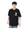 ゴースローキャラバン（GOSLOWCARAVAN）RAY綿 猫と麦酒TEE 麦酒風呂2 半袖Tシャツ 342611 BLK ブラック 冷感
