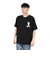 ゴースローキャラバン（GOSLOWCARAVAN）RAY綿 猫と麦酒TEE 無限麦酒2 半袖Tシャツ 342610 BLK ブラック 冷感