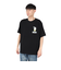 ゴースローキャラバン（GOSLOWCARAVAN）RAY綿 猫と麦酒TEE 無限麦酒2 半袖Tシャツ 342610 BLK ブラック 冷感