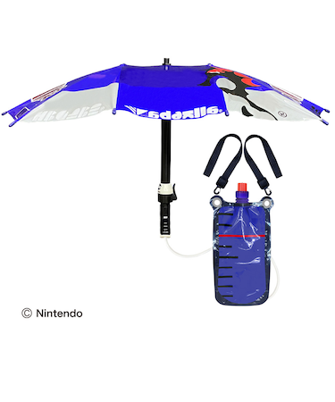 ドウシシャ（DOSHISHA）水鉄砲 スプラトゥーン3 インクタンクつきパラシェルターブルー SPT-125/BLE