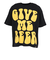 ゴースローキャラバン（GOSLOWCARAVAN）半袖Tシャツ ギブミービア ゆったりTシャツ 341919 BLK ブラック