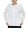 ハーレー（HURLEY）ラッシュガード 長袖 ファントム アイコン フルジップ ジャケット WSRG251002-WHT