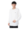 ハーレー（HURLEY）ファントム ボーン フロム ウォーター オーバーサイズ 長袖 Tシャツ MULS251026-WHT