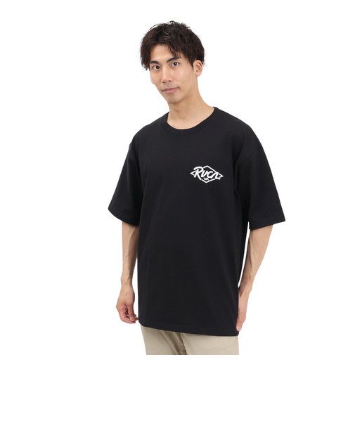 ルーカ（RVCA）RANCH SEA 半袖Tシャツ BF04A201 BLK