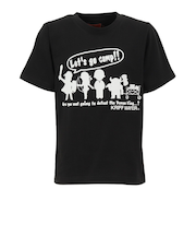 クリフメイヤー（KRIFF MAYER）ジュニア 楽LUCK-Tシャツ 勇者キャンプ J2444300:17:CHARCOAL