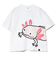 ゴースローキャラバン（GOSLOWCARAVAN）ウーパールーパーゆったりTシャツ 341916 WHT