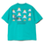 ゴースローキャラバン（GOSLOWCARAVAN）スクエアロゴゆったりTシャツ 341915B GRN