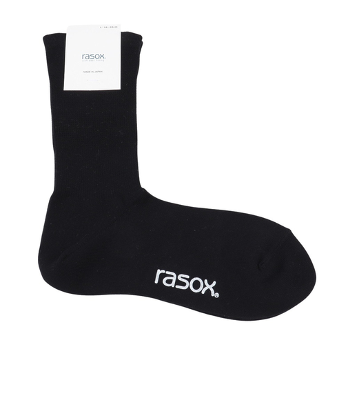 ラソックス（rasox）ベーシックシアー・クルー ソックス BA240CR01-703