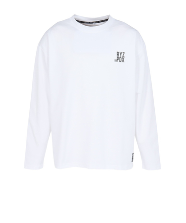 ライズ（RYZ）HALF OF THE R 長袖Tシャツ RZ10CD25FW0002 WHT