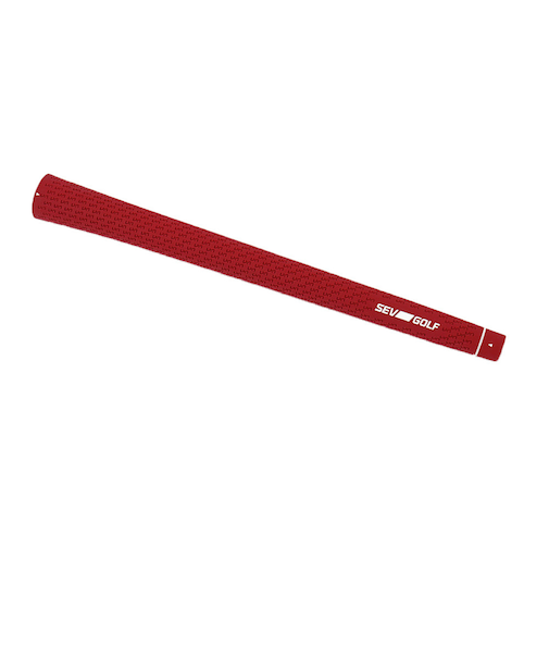 セブゴルフ（SEV GOLF）SEVGLIP V2ラバーグリップ (60径・約50g・ライン有) RED:SGGR-02R V2RED