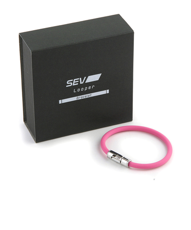 セブ（SEV）Looper Nブレスレット シャインピンク Y17CBMMI BK