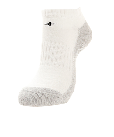 トランスコンチネンツ（TRANS CONTINENTS）ゴルフ 吸湿 消臭 和紙ショートソックス TCSS-05 WHT