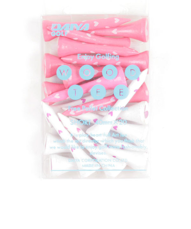 ダイヤ(DAIYA)プリントティー ショート A 20本入リ (ゴルフ小物他) TE-125