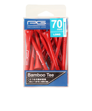 パフォーマンスギア（PG）カラーBOXティー ロング70mm PGCM9T3009.RED