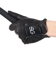 セブゴルフ（SEV GOLF）ゴルフ 【左手用皮革】ゴルフ (メンズゴルフグローブ)SEVG-006-BK