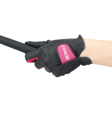 パフォーマンスギア(PG)ゴルフ 【左手用合皮】ゴルフ グローブ 合成皮革グローブ L PGNG9T1901 BLK