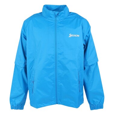 ゴルフウェア レインウェア 撥水 防水 耐水 レインジャケット SMR9001J ライトブルー 雨具