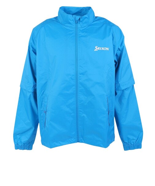 ゴルフウェア レインウェア 撥水 防水 耐水 レインジャケット SMR9001J ライトブルー 雨具