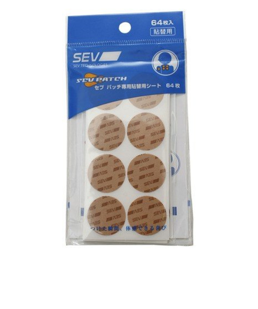 セブゴルフ（SEV GOLF）SEV PATCH(セブパッチ)専用張替用シート 64枚入