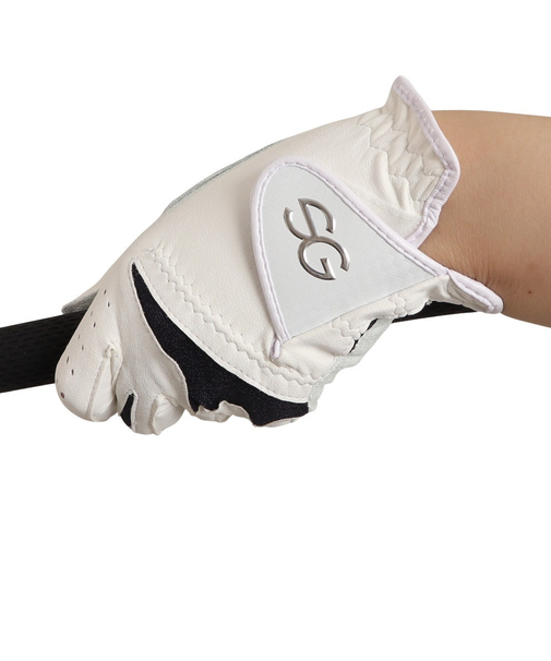 セブゴルフ（SEV GOLF）ゴルフ 【左手用合皮】ゴルフ グローブ SEVG-GL004L WH/BK (レディースグローブ) SEVG-GL004L WH…